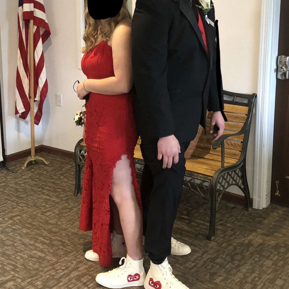 Red Lulus Prom Dress